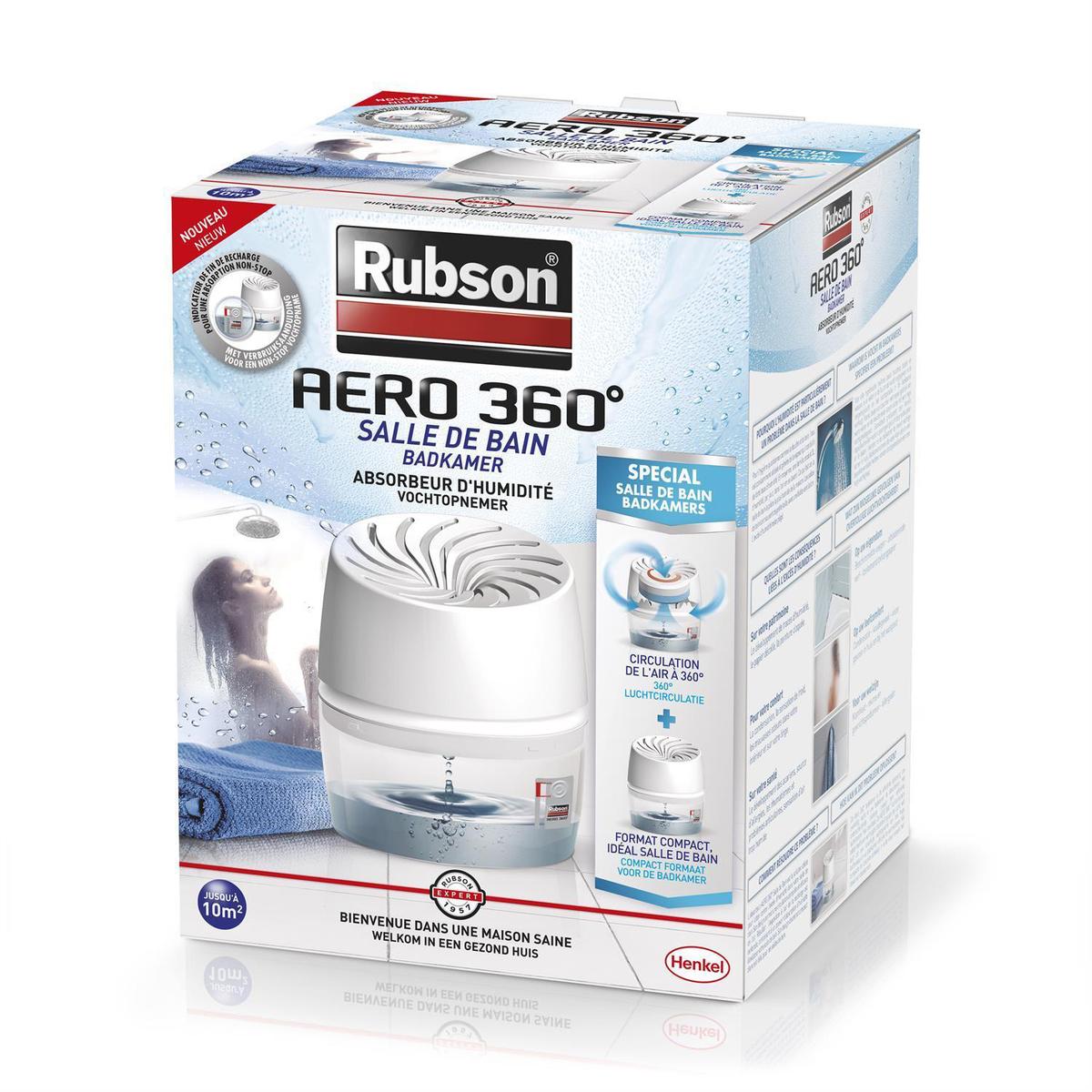 Absorbeur d'humidité Aero 360° avec recharge vanille RUBSON