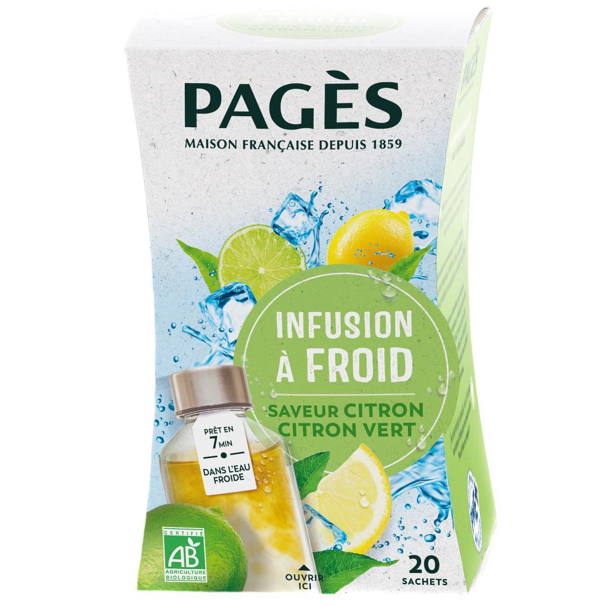 3398984507156 - Pagès - Infusion Glacée saveur Citron