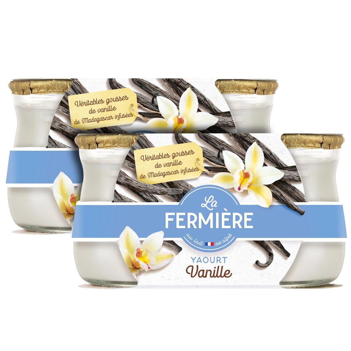 2050000377556 - La Fermière - Yaourt Vanille