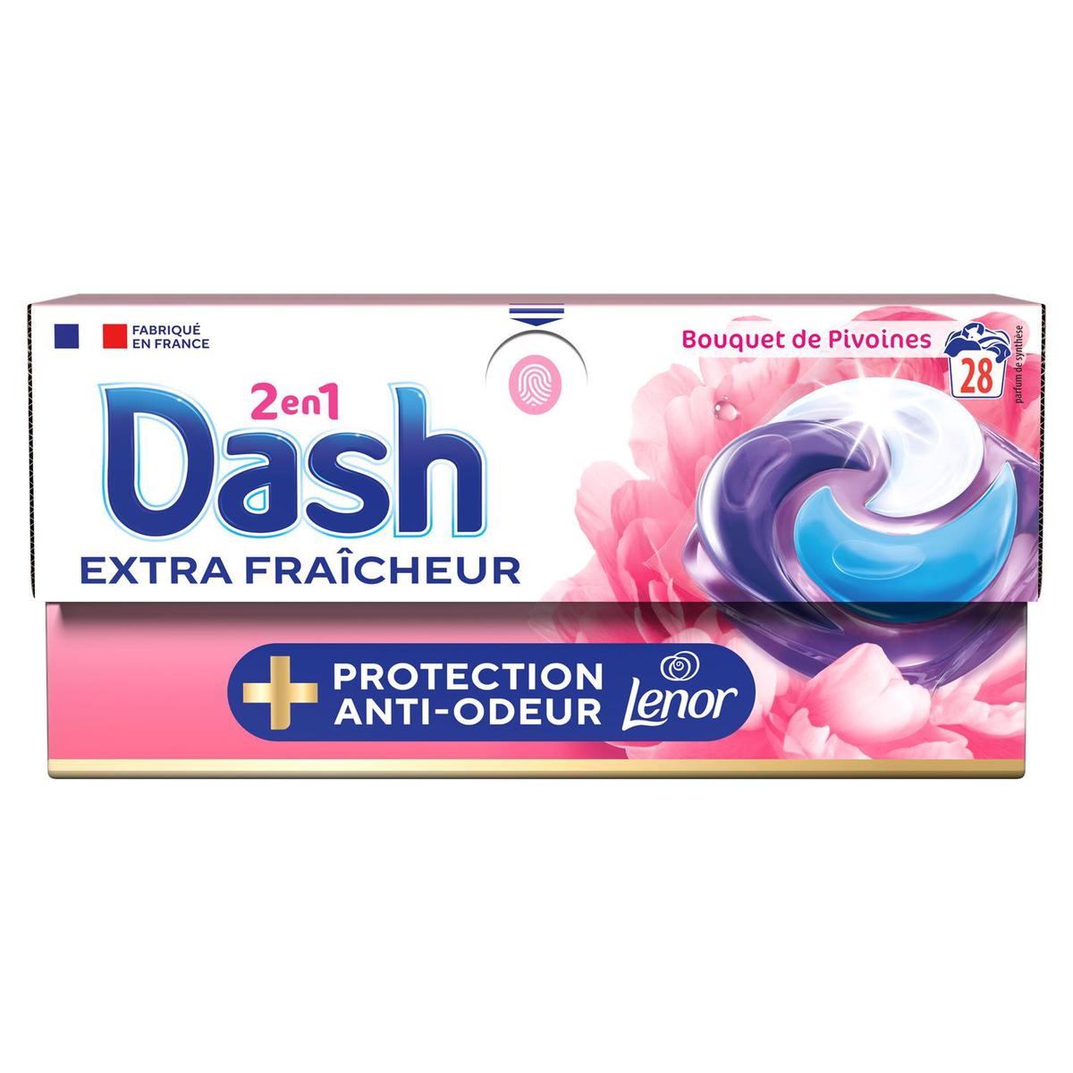 8700216318556 - Dash - Lessive 2en1 au Pivoine et Hibiscus