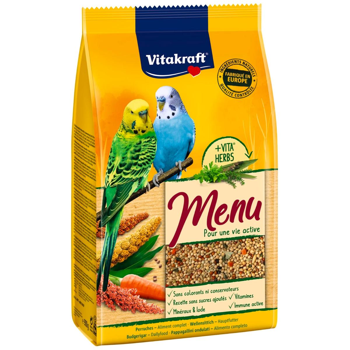 4008239249456 - Vitakraft - Menu Premium pour Perruches