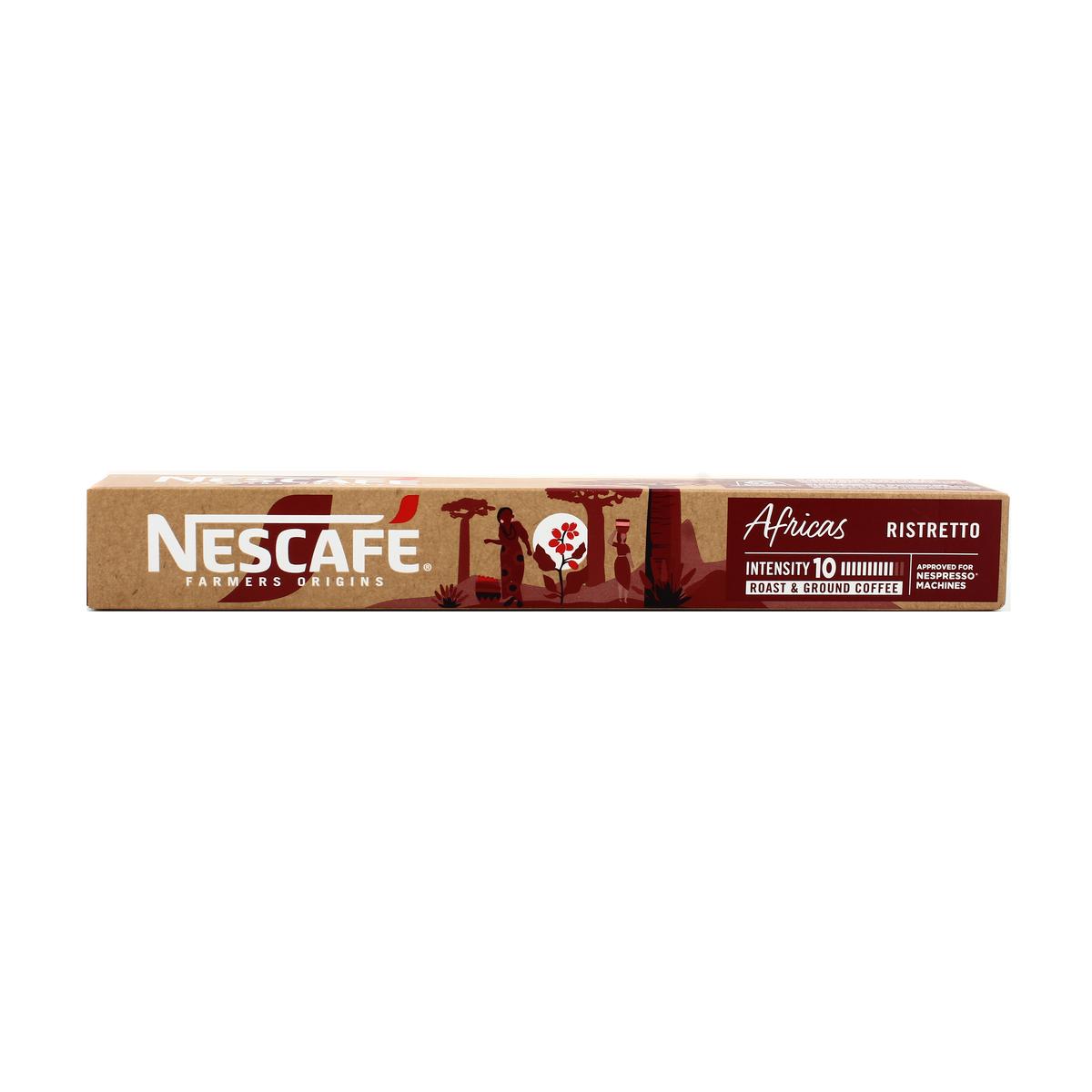 Livraison à domicile Nescafé Farmers Origin Africa x10, 44g