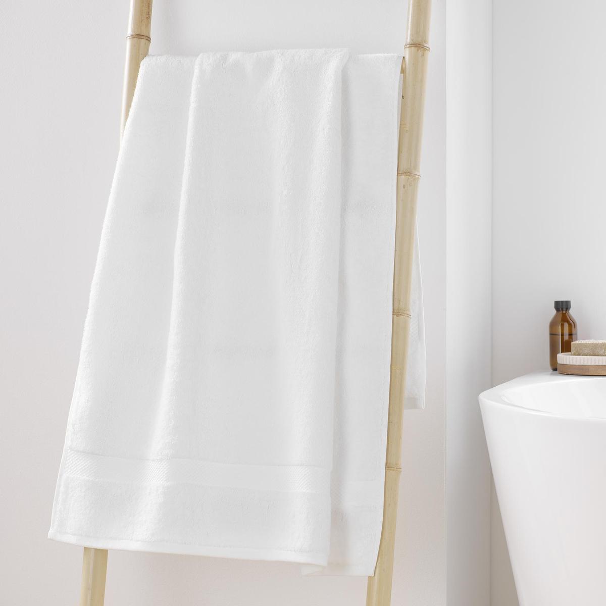 3574388020457 - Douceur D Interieur - Drap de douche eponge blanc