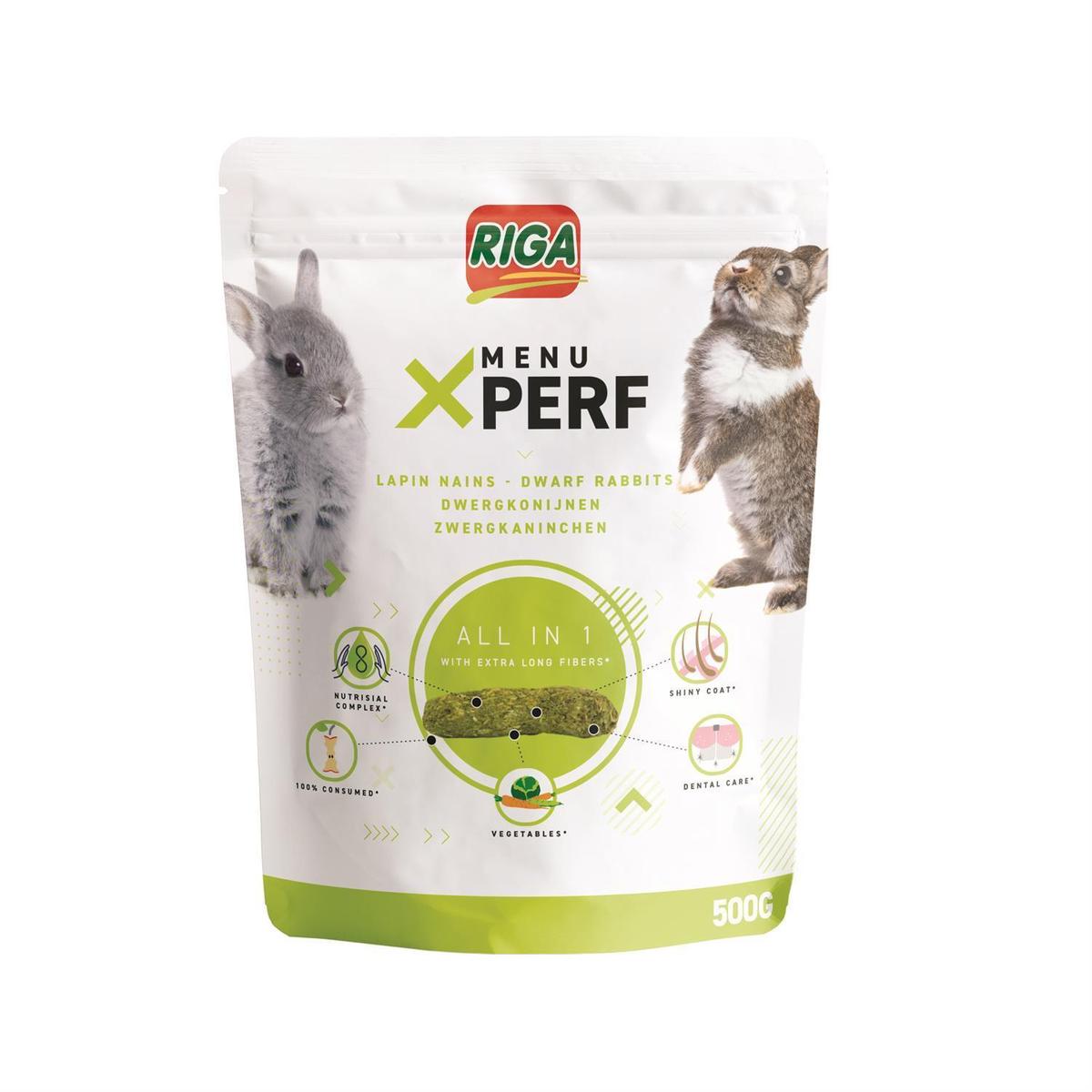 3166780061857 - Riga - Menu X-Perf pour Lapins Nains