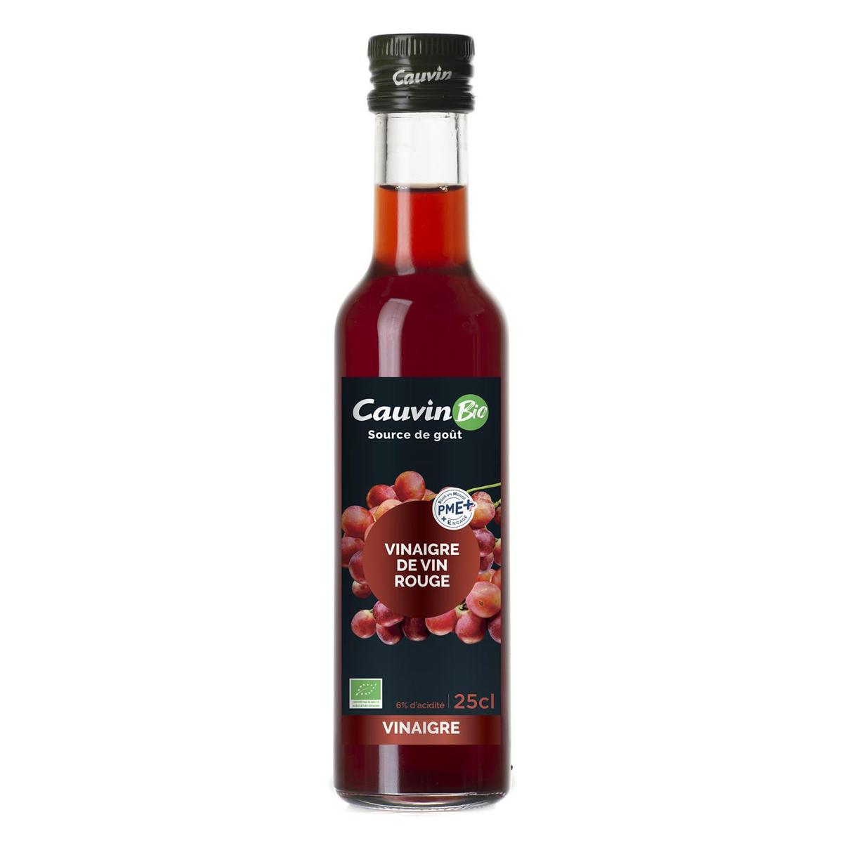 3336591013257 - Cauvin - Vinaigre de Vin Rouge Bio