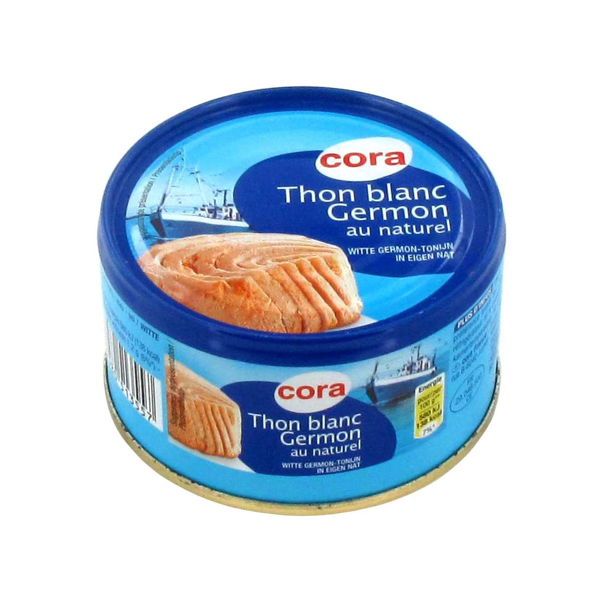3257980513557 - Cora - Thon Blanc Germon au Naturel