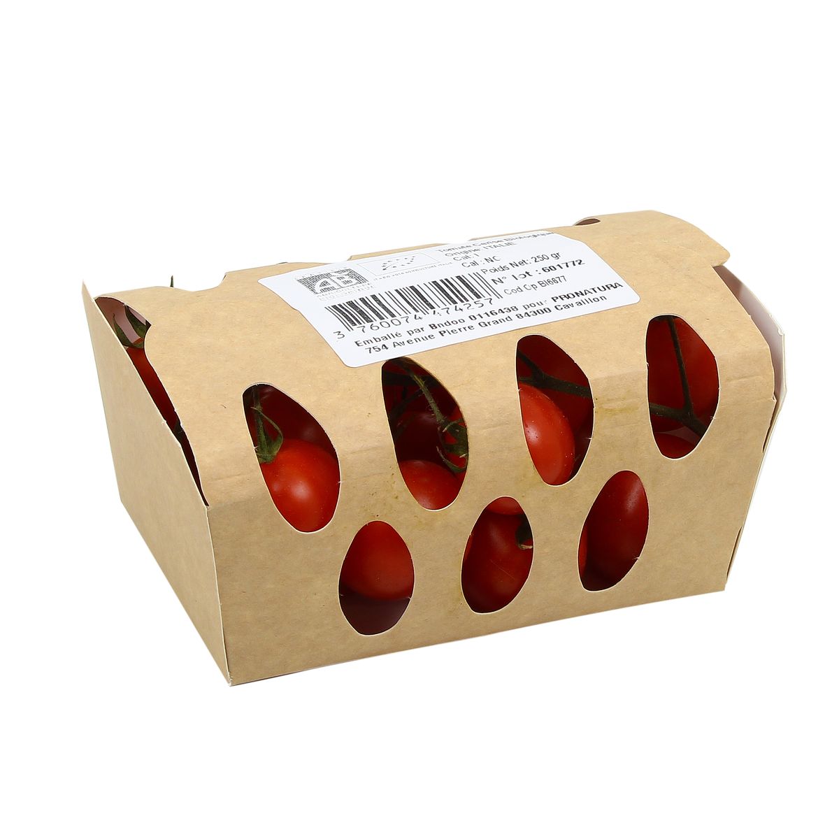 3760074474257 - Les Paysans Bio - Tomate Cerise grappe bio