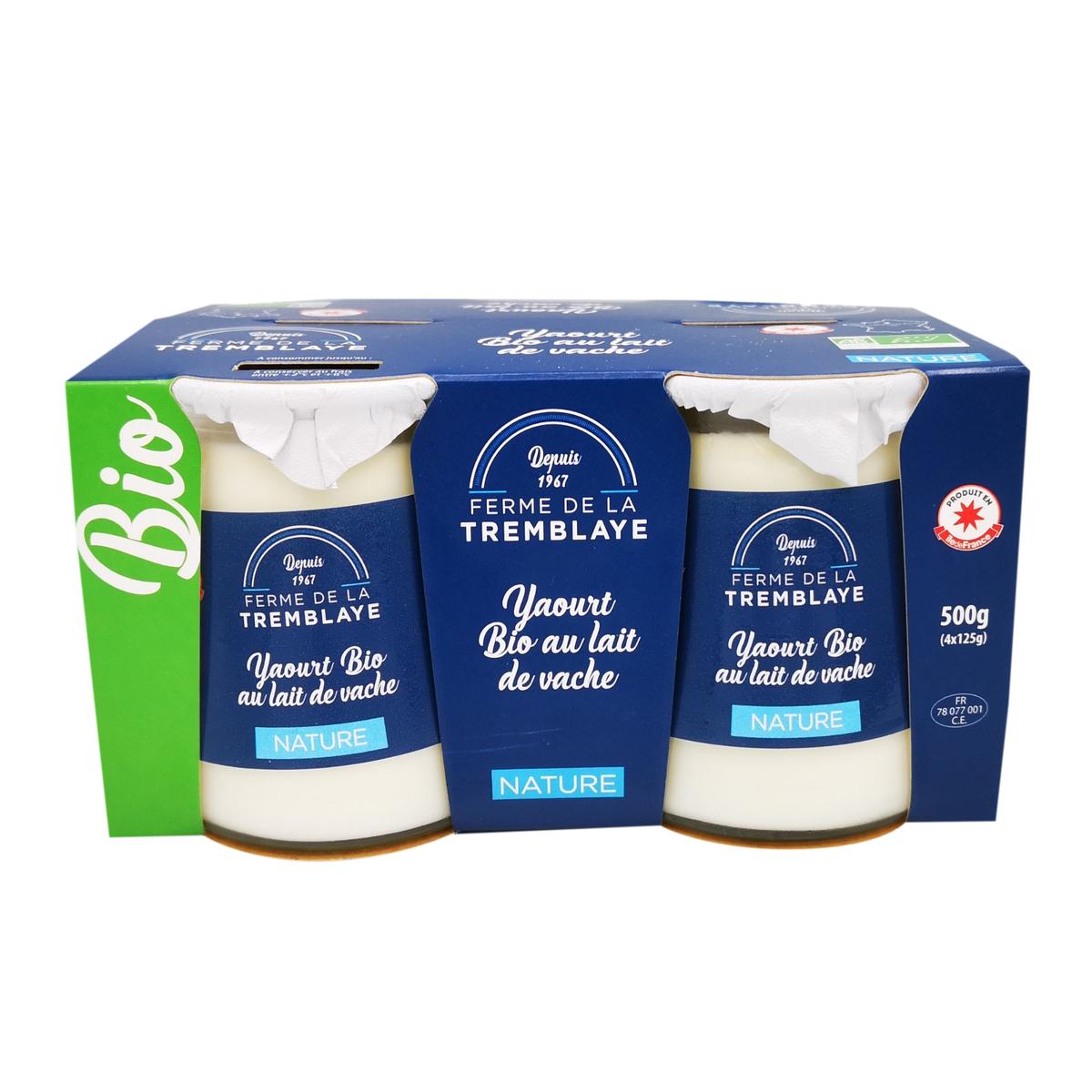 Pack yaourt brassé au lait entier de vache pour bébé dès 6 mois - FRANCE  BéBé BIO