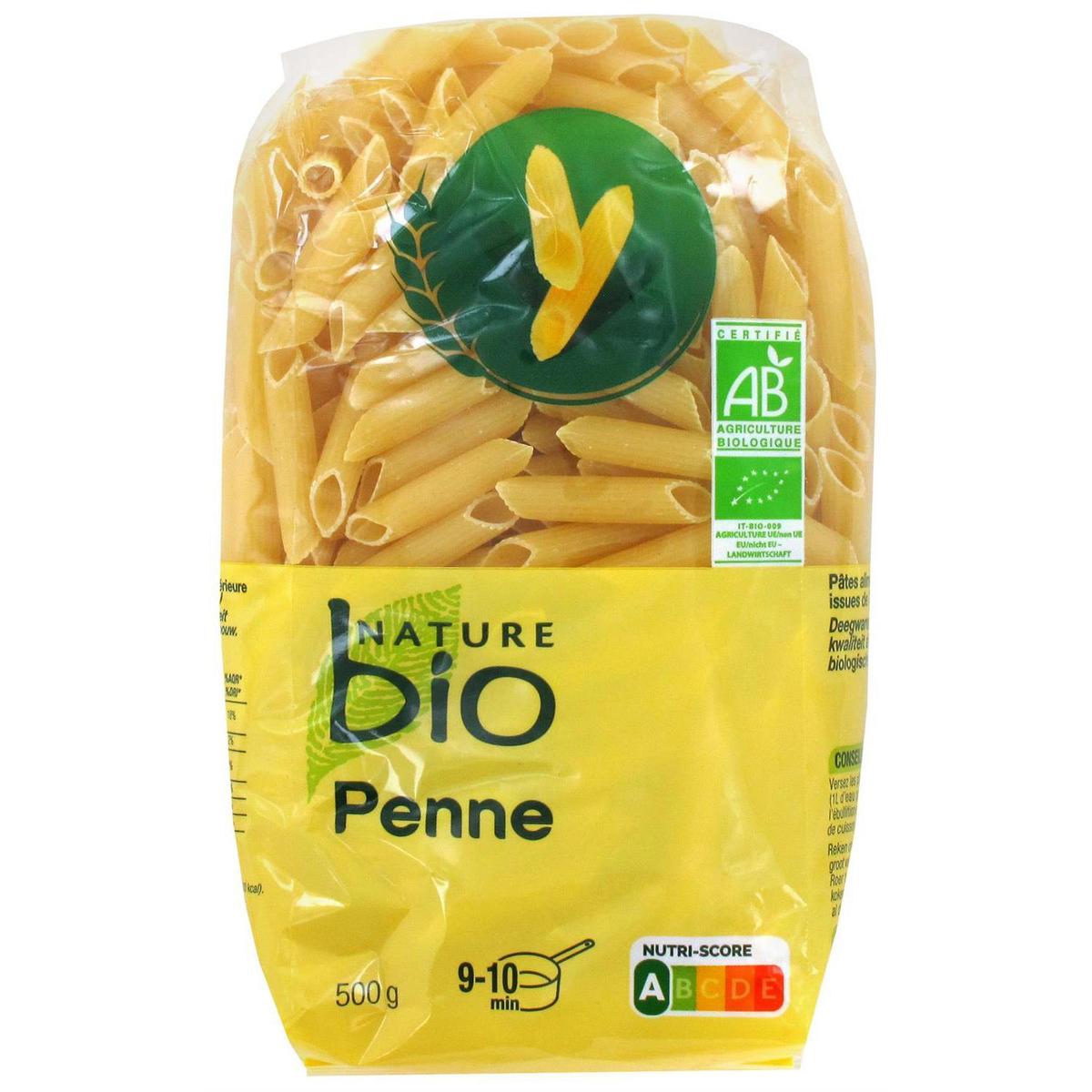 3257983345957 - Nature Bio - Pâtes Penne Bio