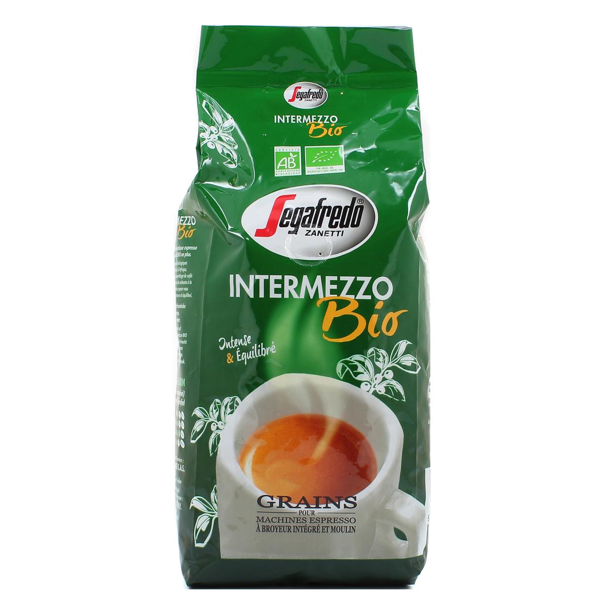 Café en grains Segafredo Intermezzo - 4 x 1 kg