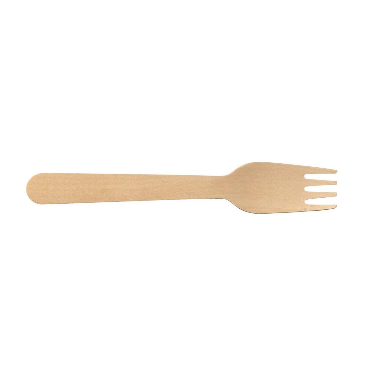 3573972000158 - - Couverts jetables fourchette bois