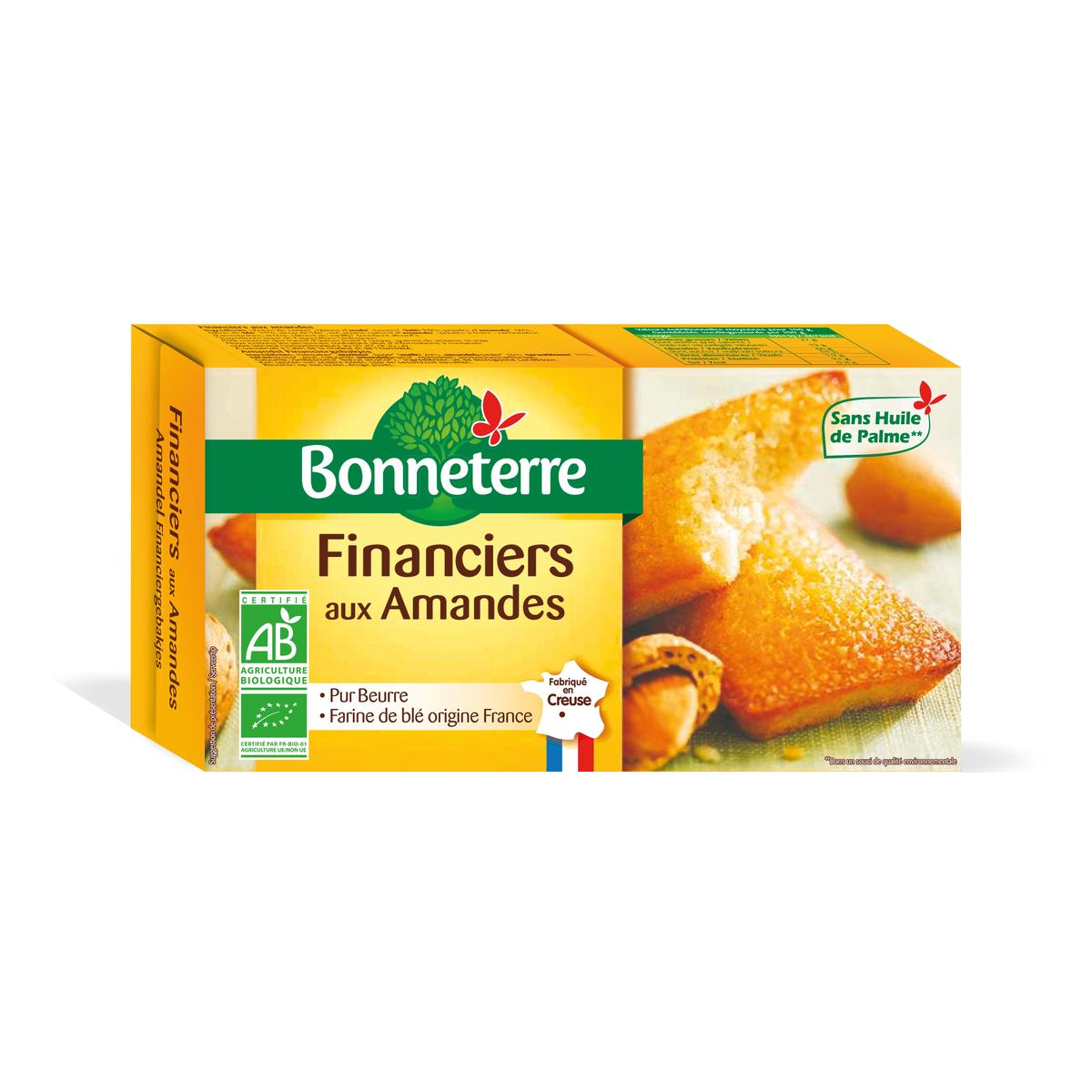 3396413710658 - Bonneterre - Financier aux amandes bio