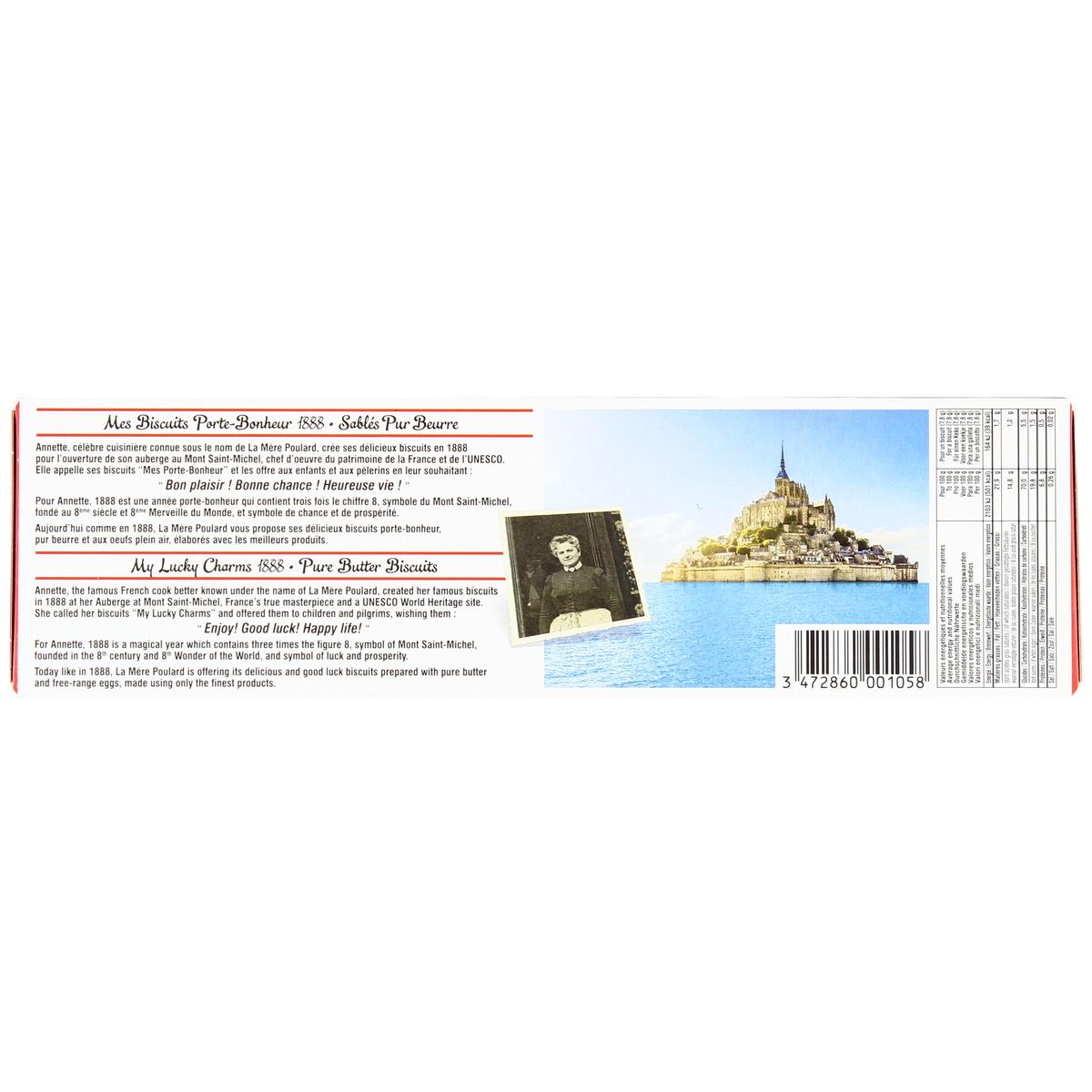 3472860001058 - La Mère Poulard - Sablés pur beurre