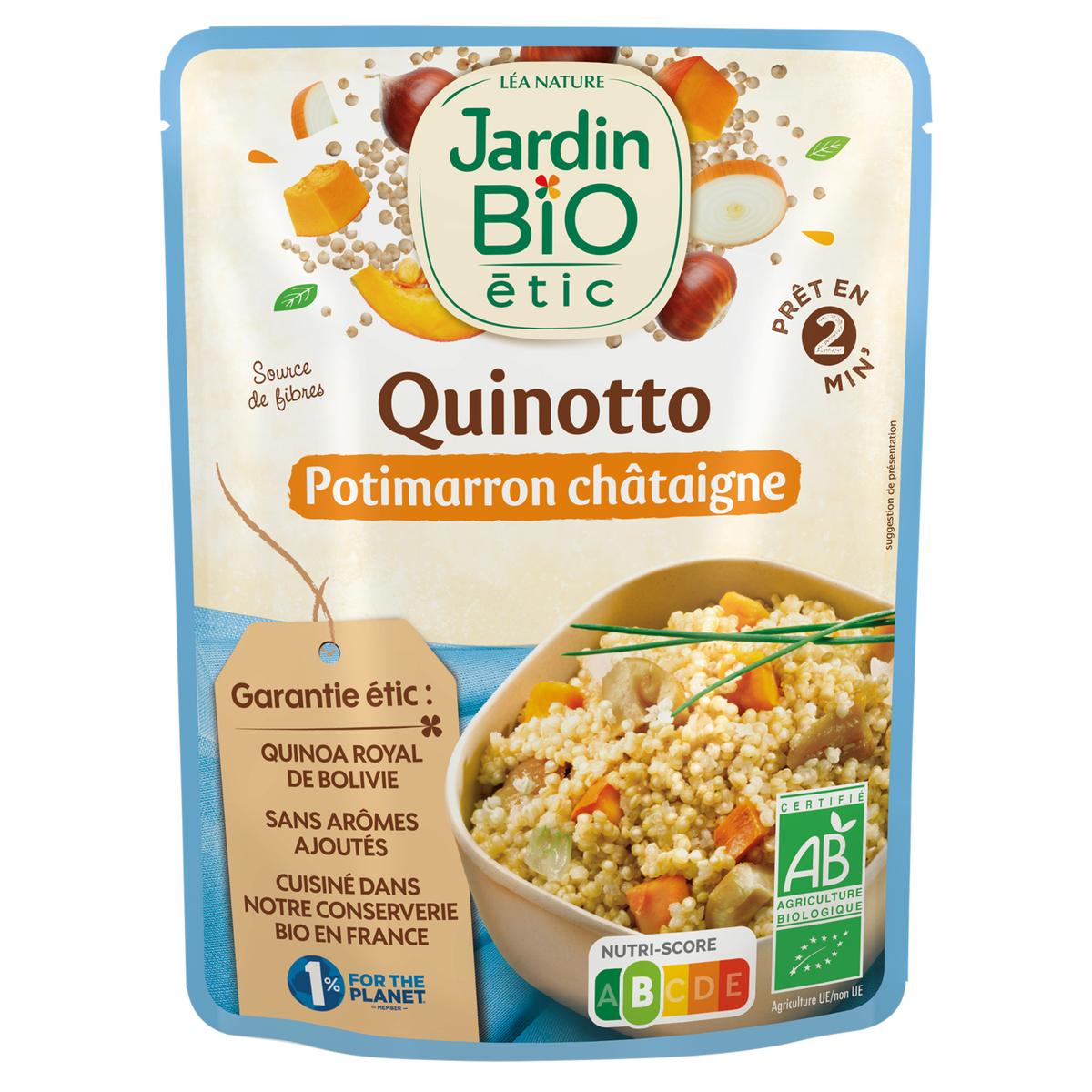 3456300012958 - Jardin Bio Etic - Quinotto Potimarron Châtaigne Parmesan Bio