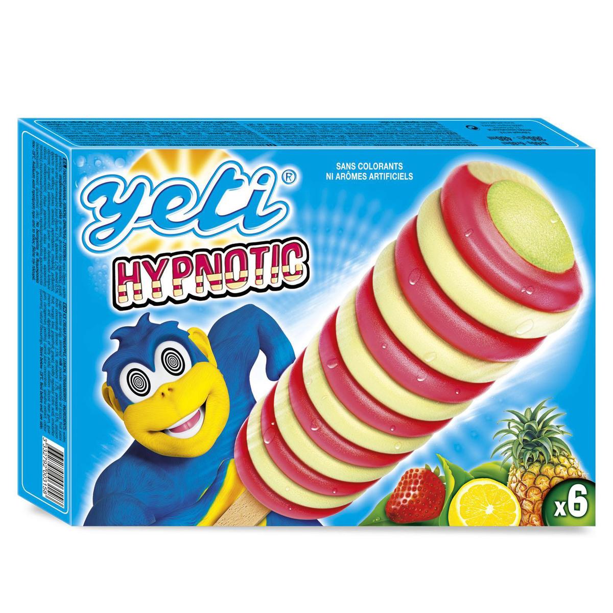3332792003158 - Yeti - Bâtonnets Ananas, Citron Vert et Fraise
