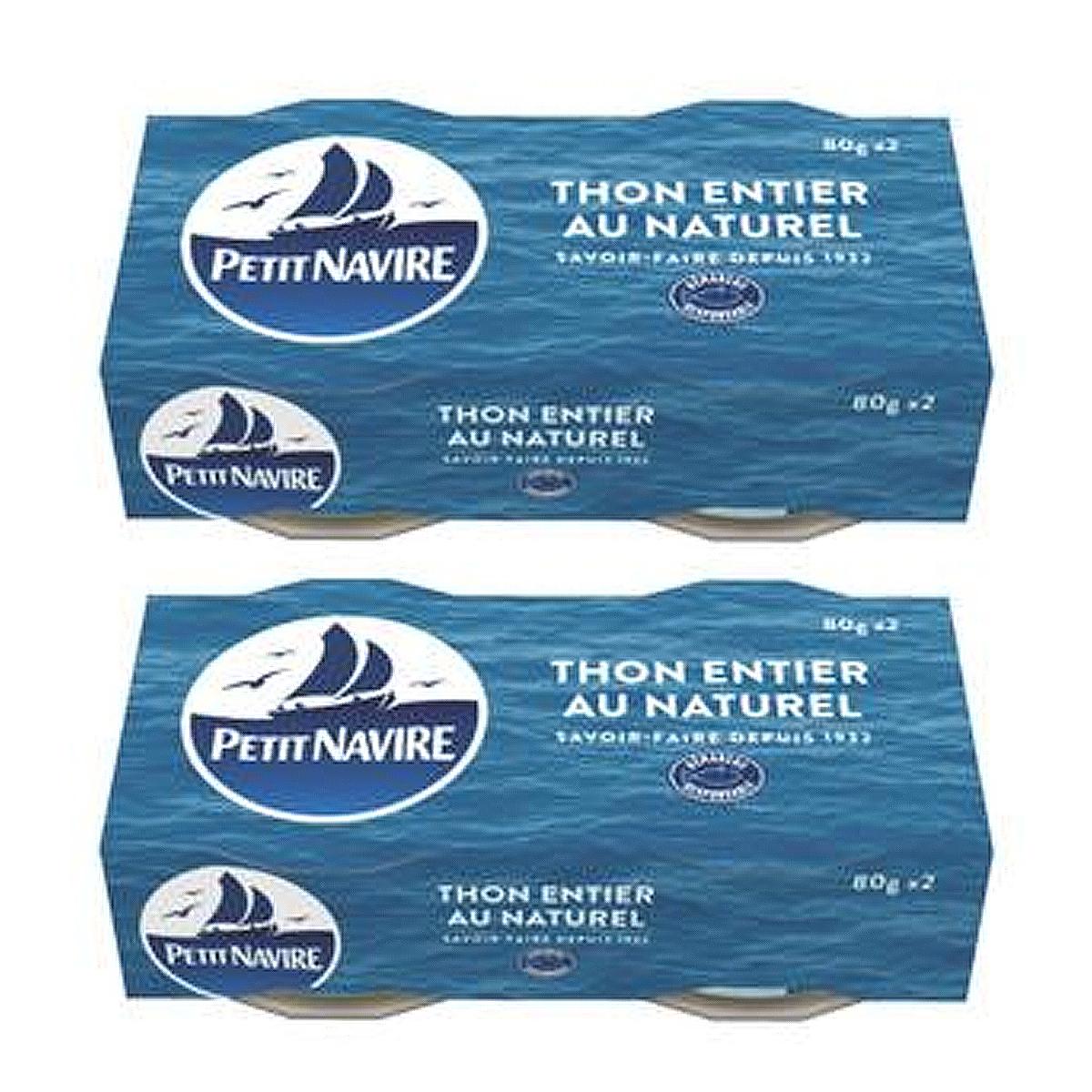 2050000394058 - Petit Navire - Thon Entier au Naturel Albacore