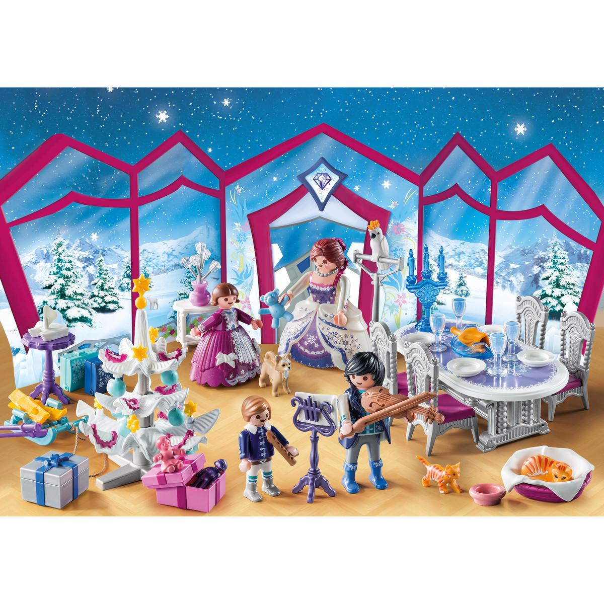 4008789094858 - PLAYMOBIL® Christmas - Calendrier de l'Avent Bal de Noël salon de Cristal