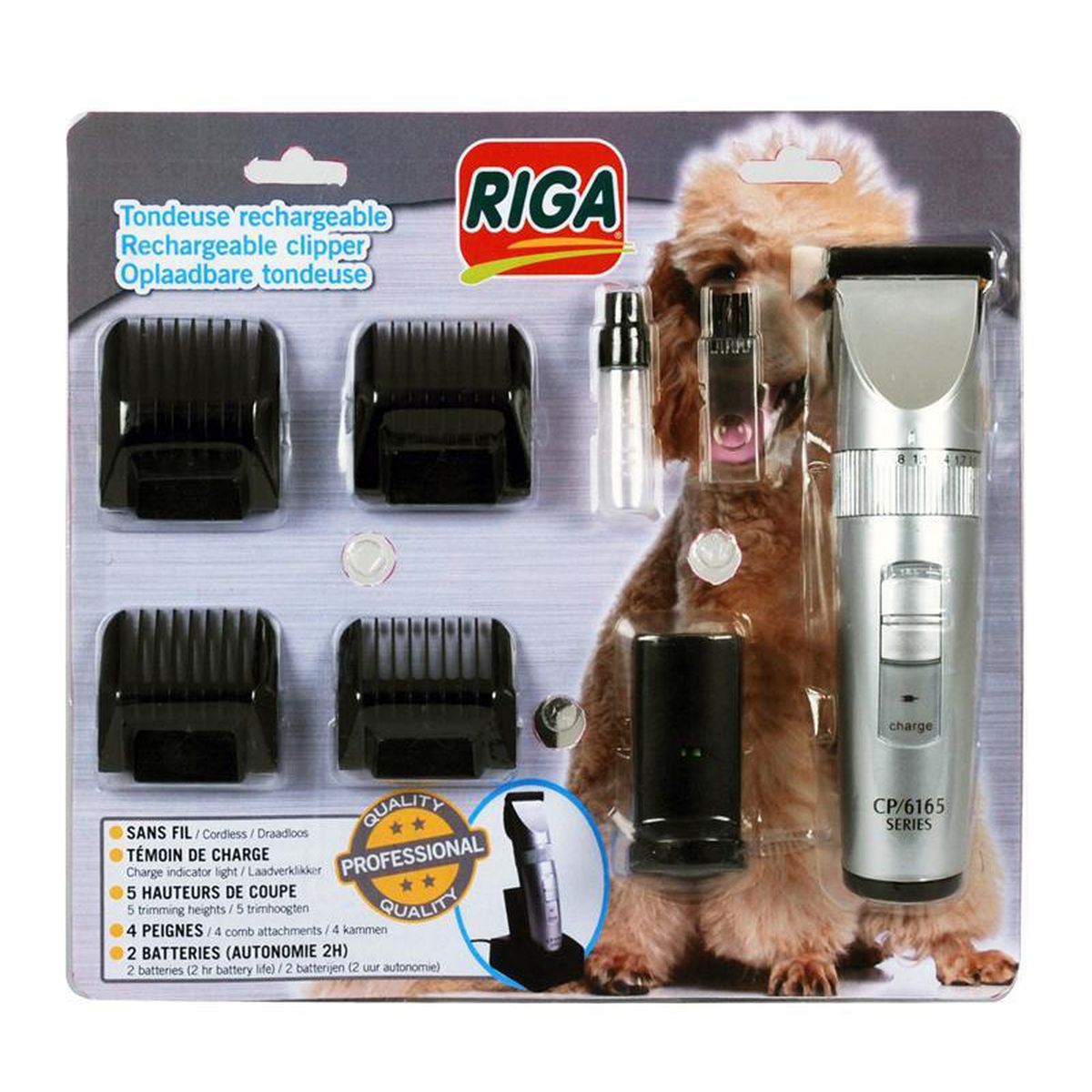 3166780046458 - Riga - Tondeuse rechargeable