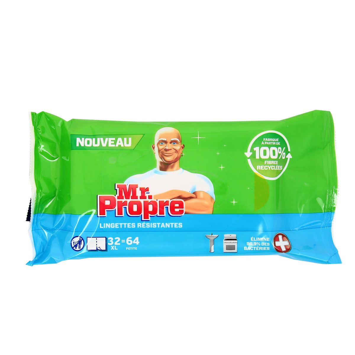 8001841606958 - Mr Propre - Lingettes antibactériennes