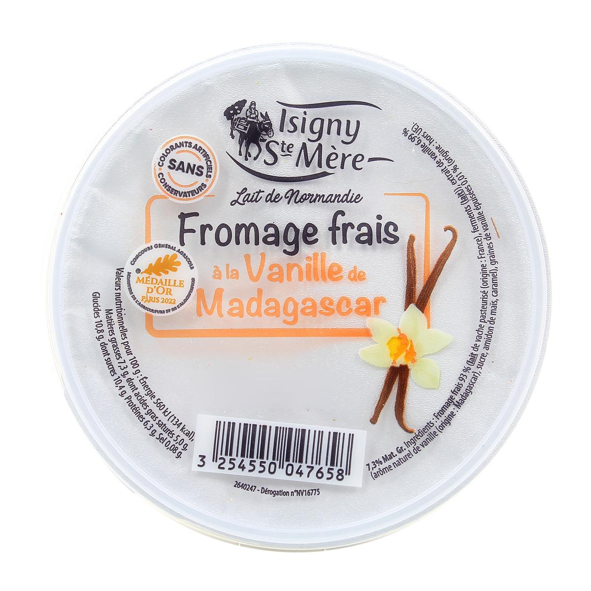 3254550047658 - Isigny Ste mère - Fromage Frais Saveur Vanille