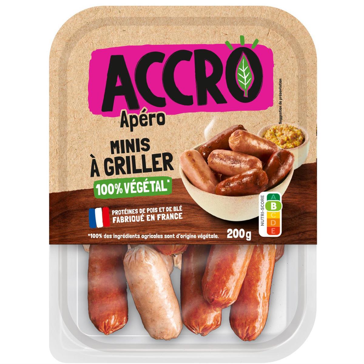 3760367390059 - Accro - Mini à Griller 100 % Végé