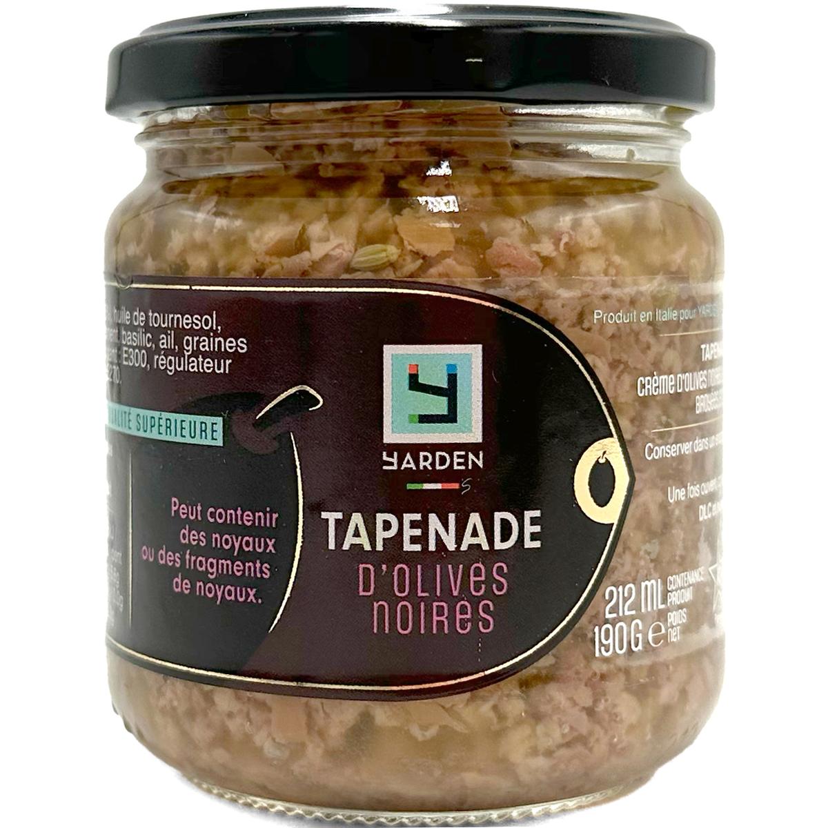 3423990001159 - Yarden - Tapenade d'olives noires