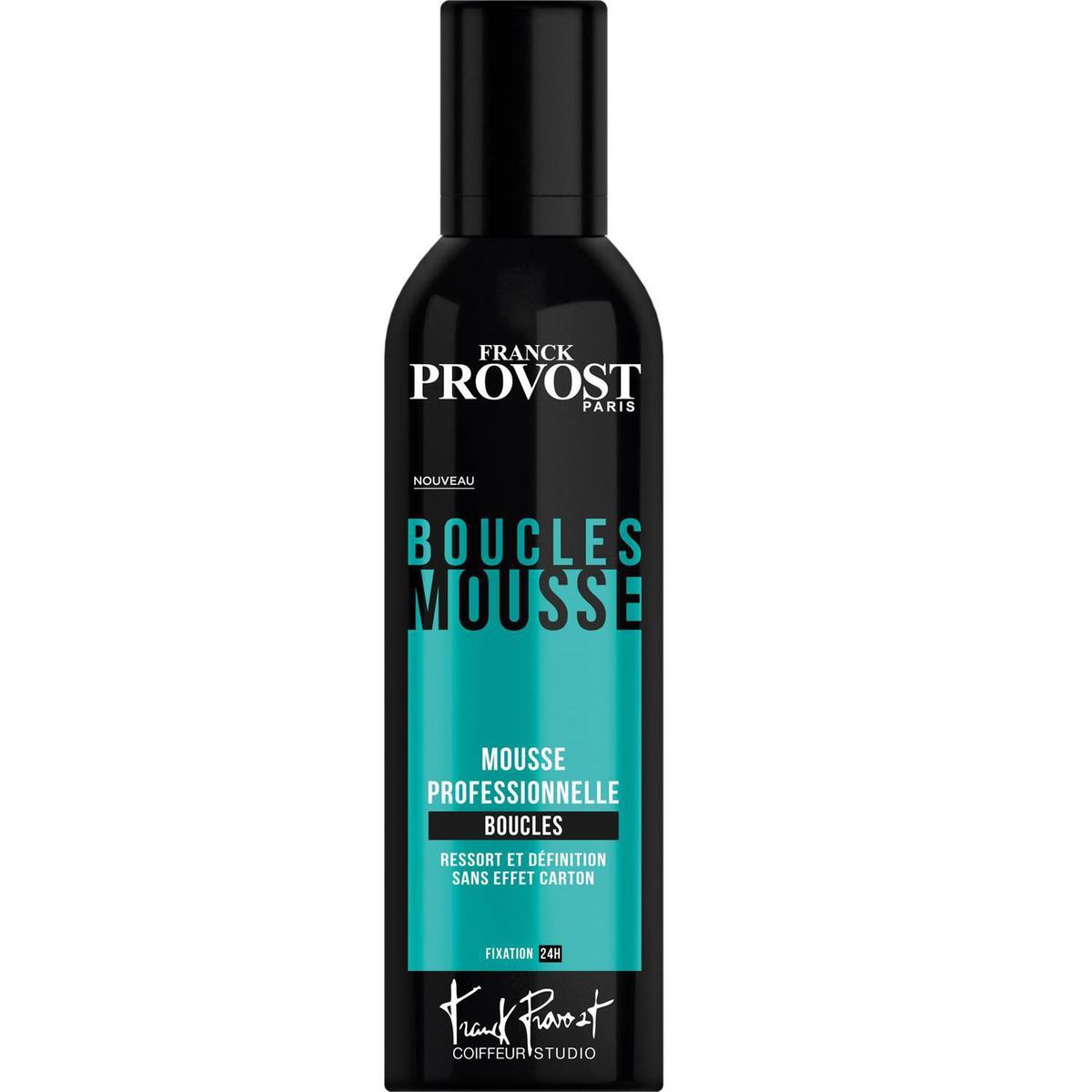 3600550201659 - Franck Provost - Mousse coiffante professionnelle expert boucles fixation forte