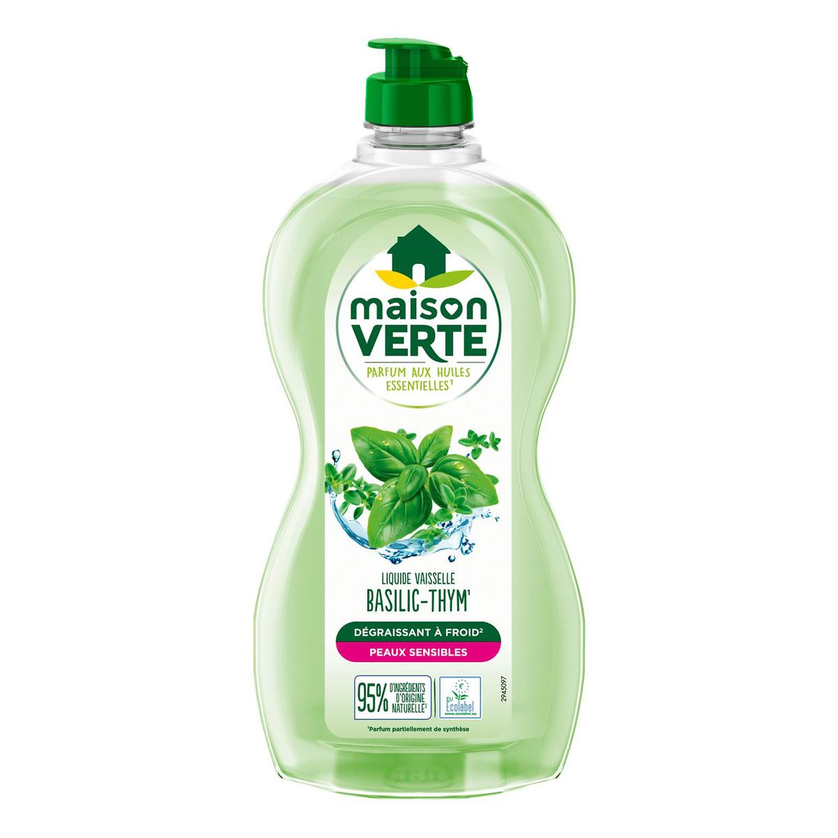 3178041363259 - Maison Verte - Liquide vaisselle au Basilic Thym