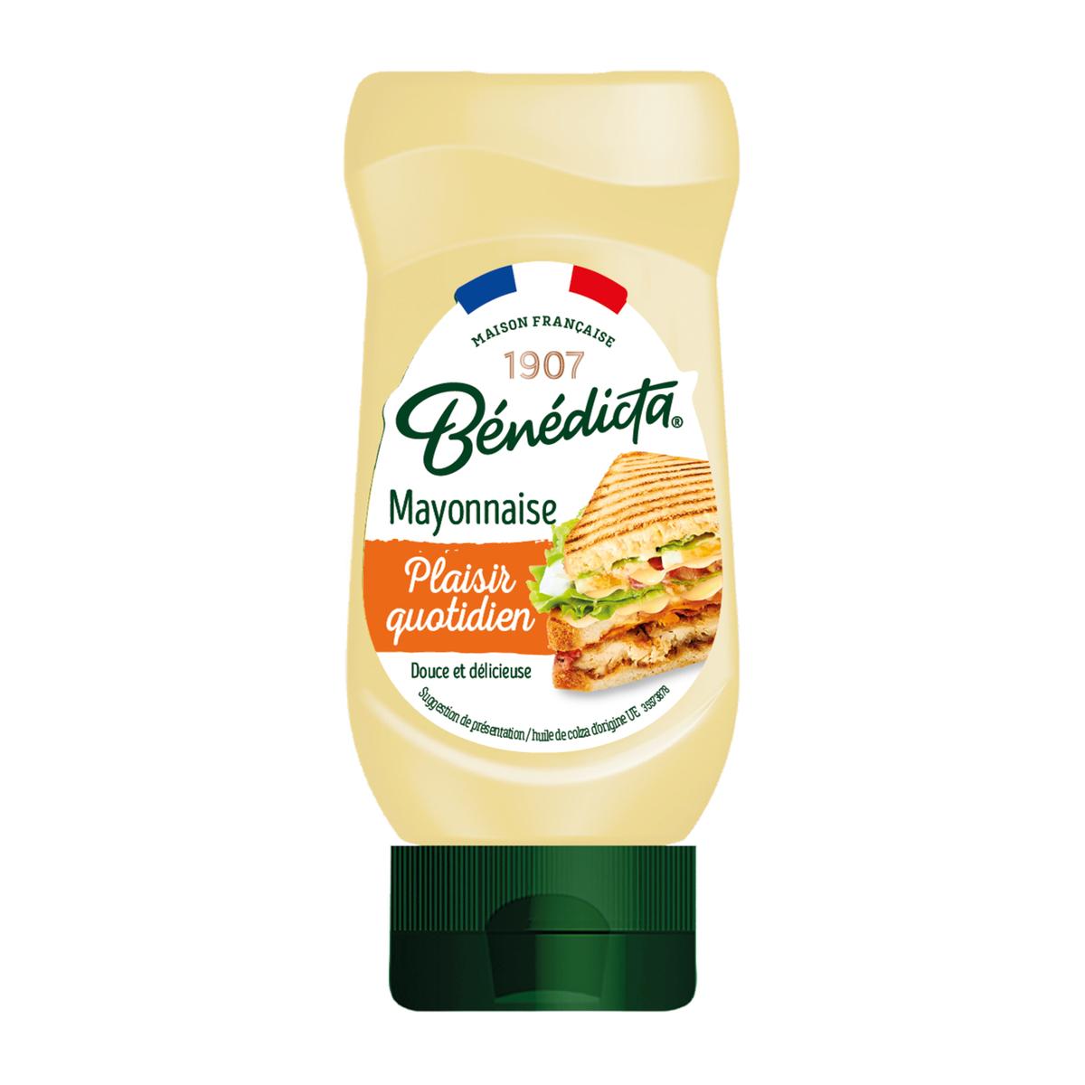 3660603083359 - Bénédicta - Mayonnaise Douce et Délicieuse flacon souple