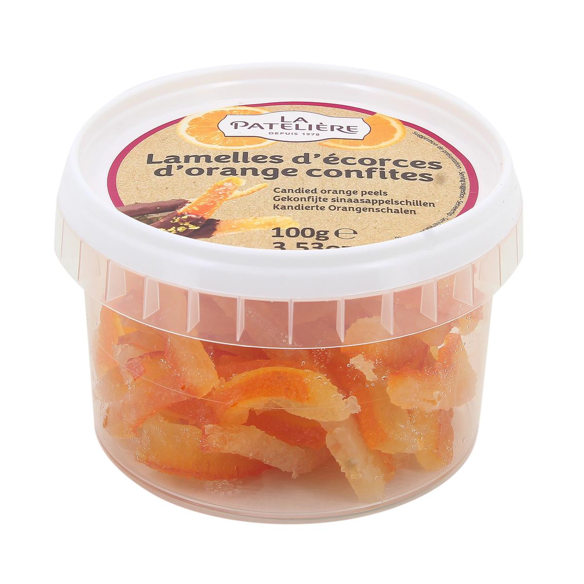 3278583434759 - La Patelière - Lamelles d'écorces d'Oranges confites