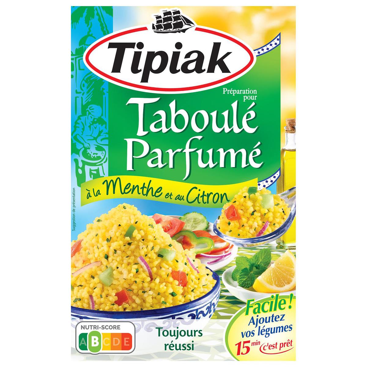 3600900005159 - Tipiak - Taboulé Parfumé à la menthe et au citron