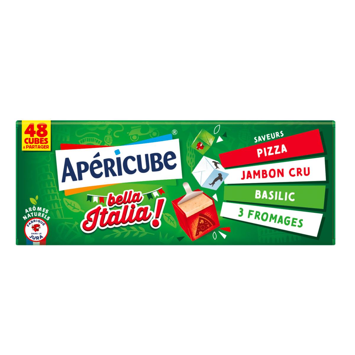 3073781056259 - Apéricube - Minis Fromages Bella Italia