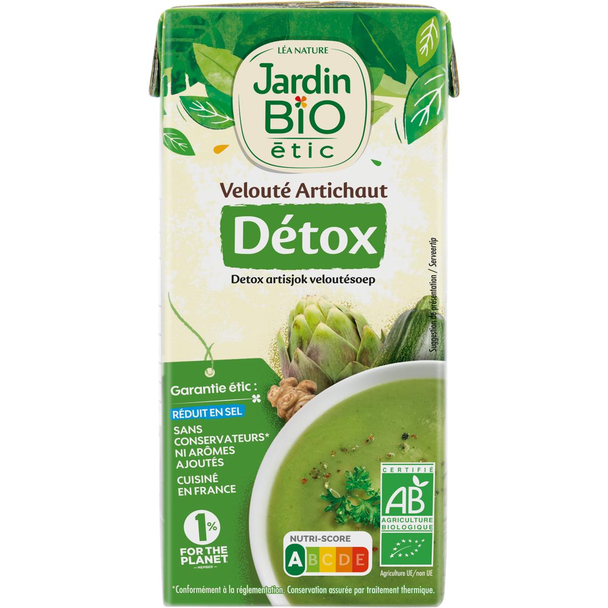 3456300006759 - Jardin Bio Etic - Soupe Velouté Artichaut Detox Bio