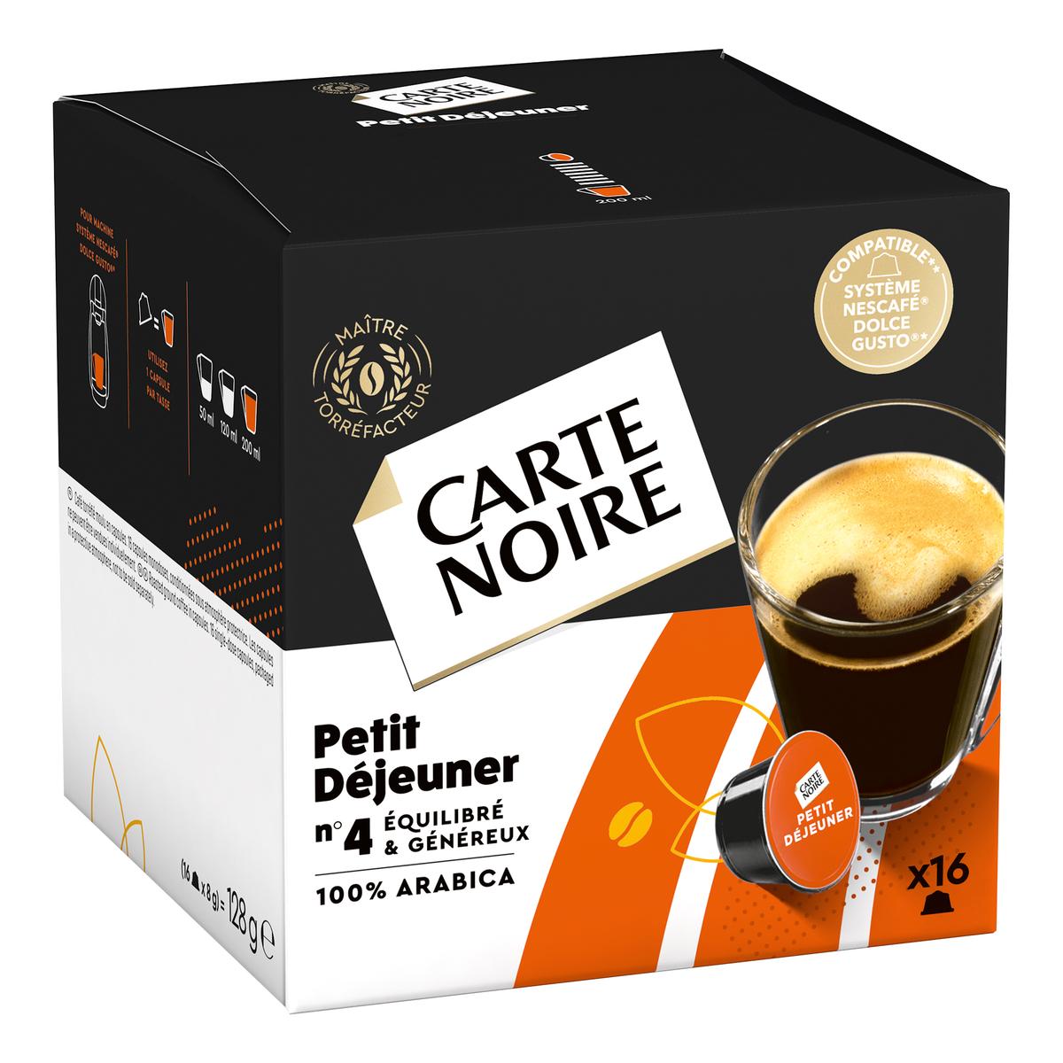 Café en dosette - Carte Noire - 60 dosettes