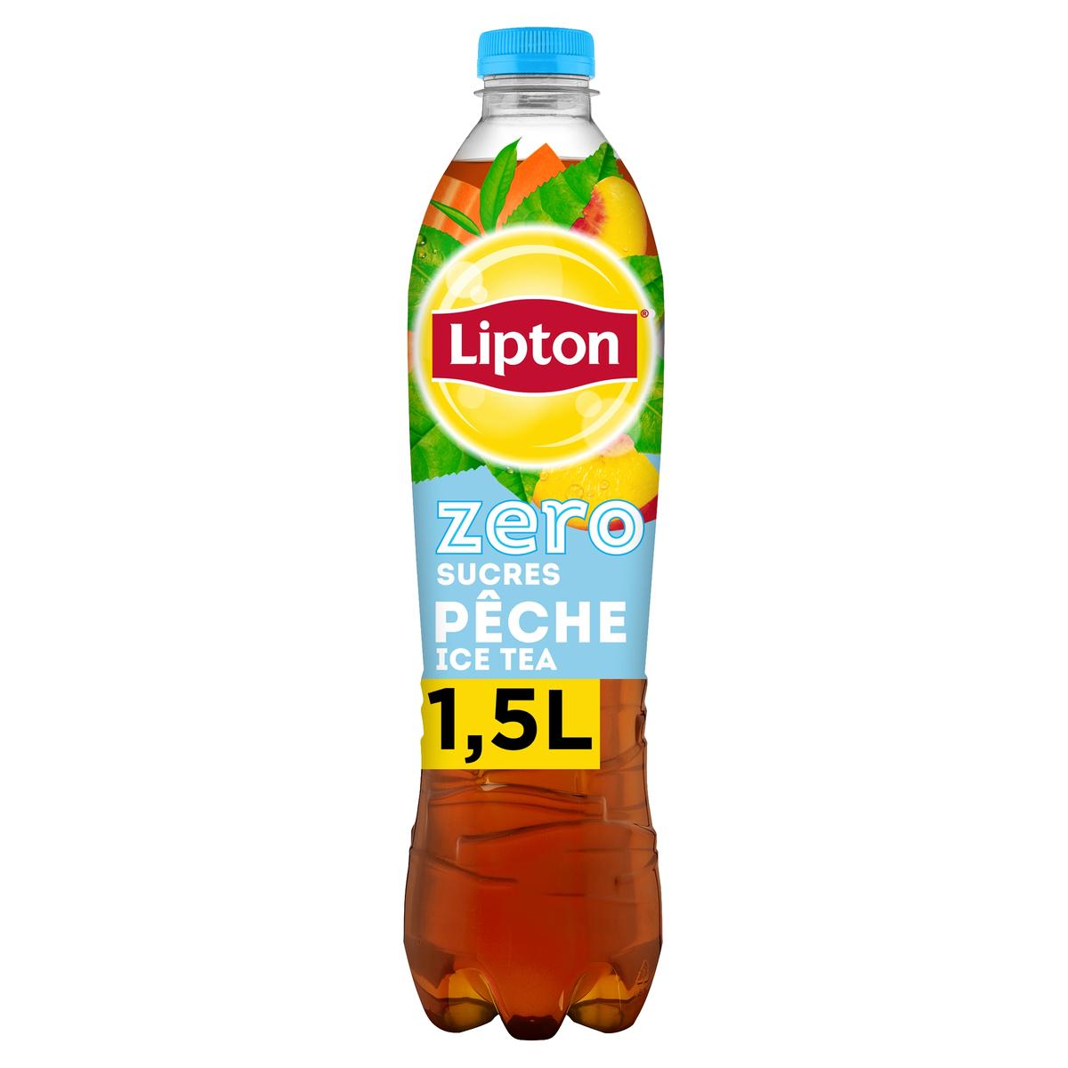 3502110008459 - Lipton - Ice tea pêche zéro