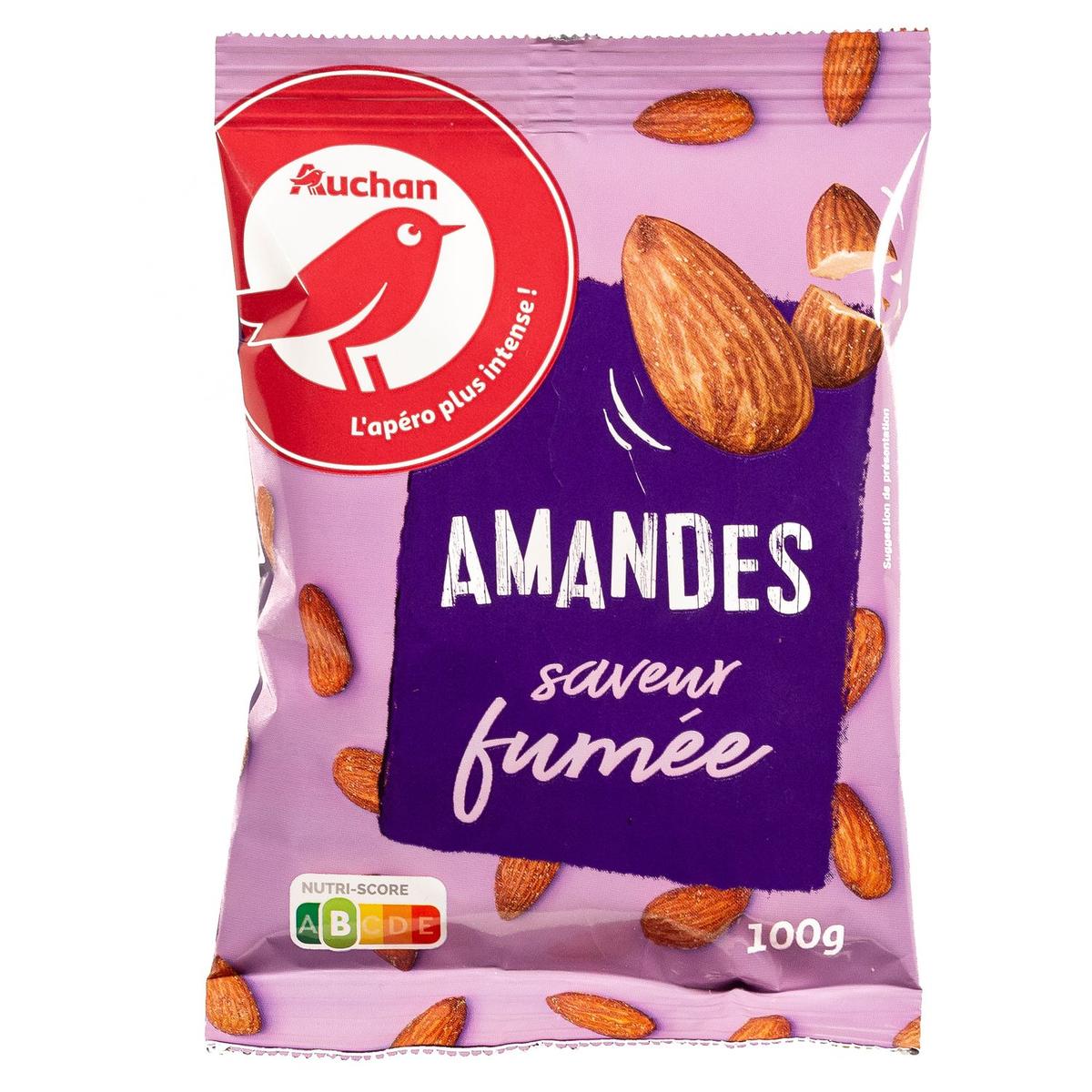 8435177059759 - Auchan - Amandes saveur fumé