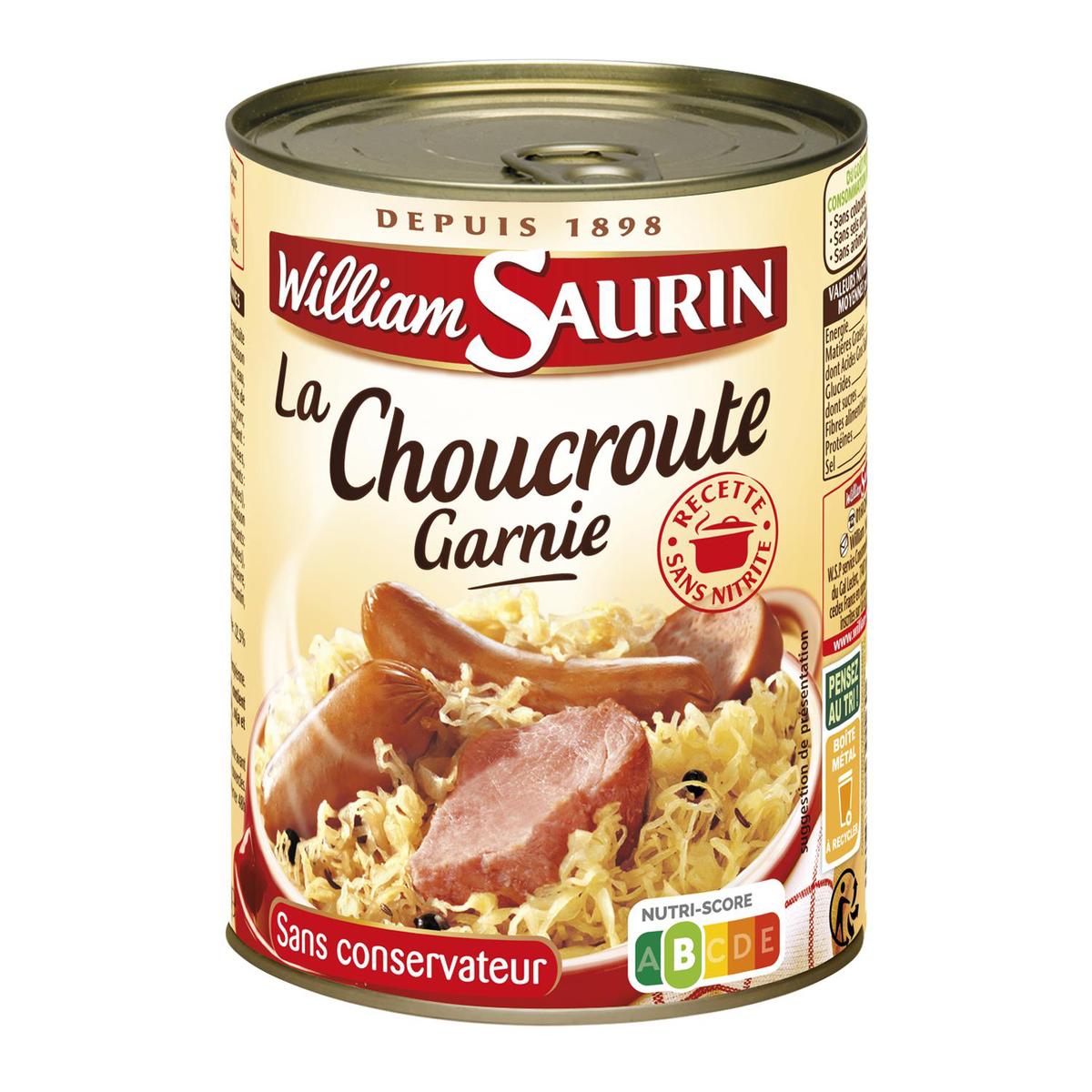 Choucroute garnie à emporter