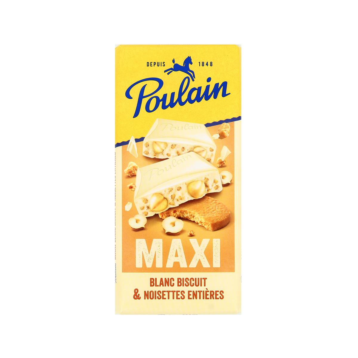 3664346340960 - Poulain - Tablette Chocolat Blanc