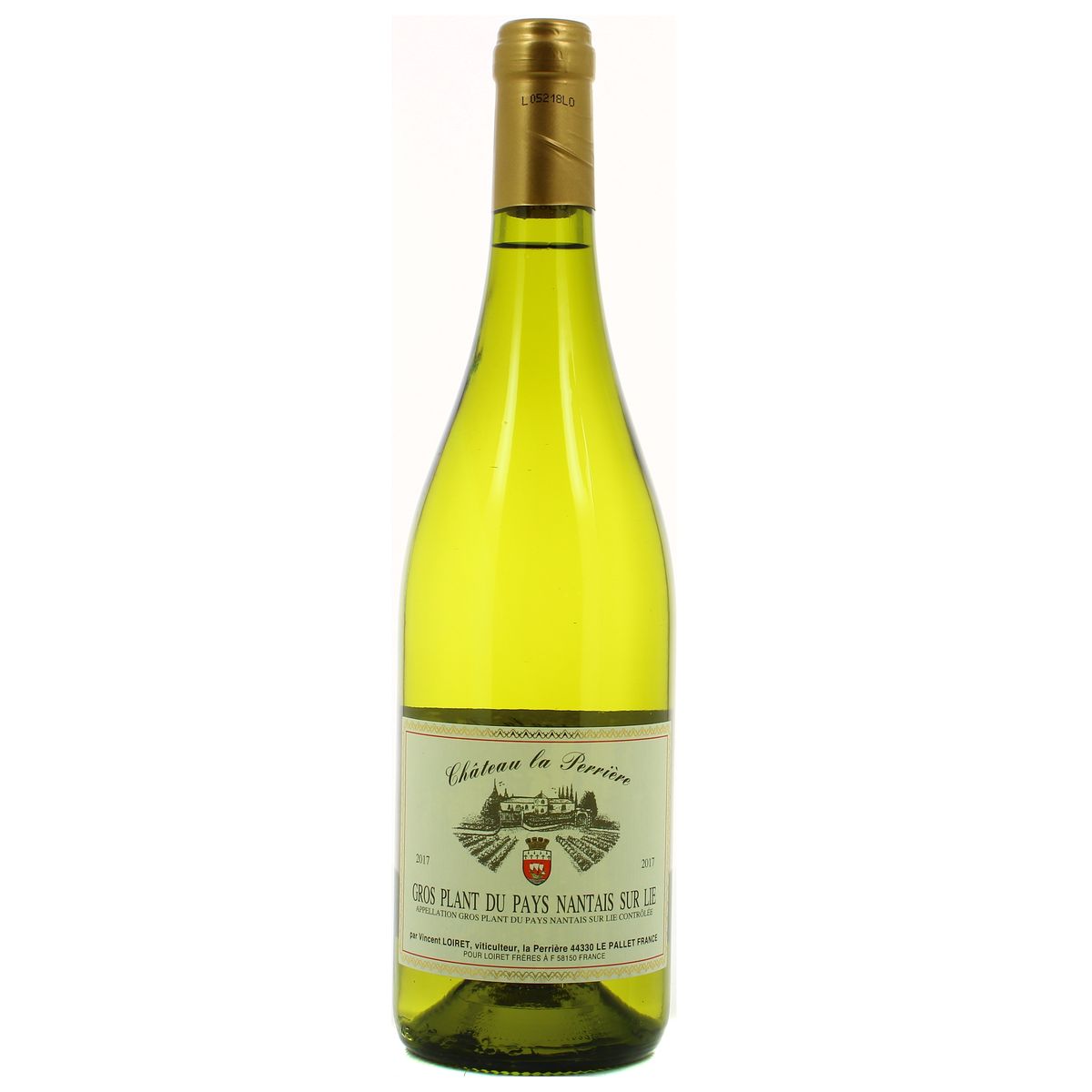 3306710061360 - Gros Plant sur Lie AOC - Domaine la Periere