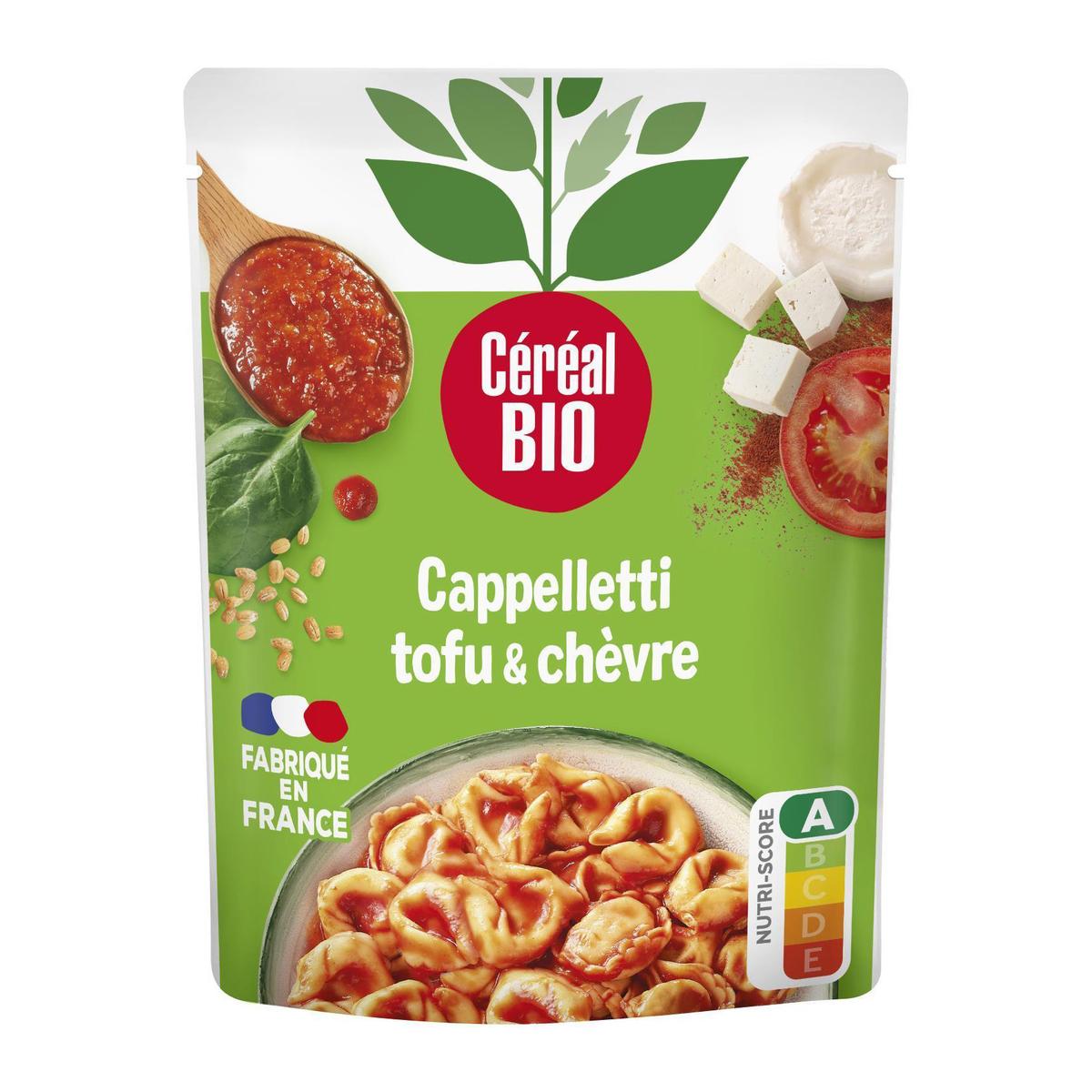 3175681061460 - Céréal Bio - Cappelletti Tofu Epinards Chèvre Veggie Bio