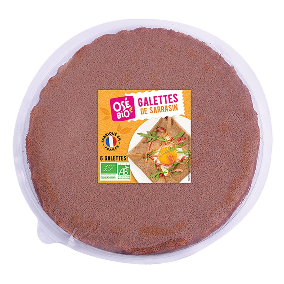 3760099531560 - Osé Bio - Galette de sarrasin Bio x6