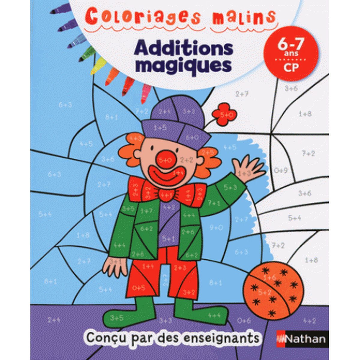Nathan Coloriage Malin Additions Magiques CP Hourafr Nathan Coloriage Malin Additions Magiques CP Hourafr