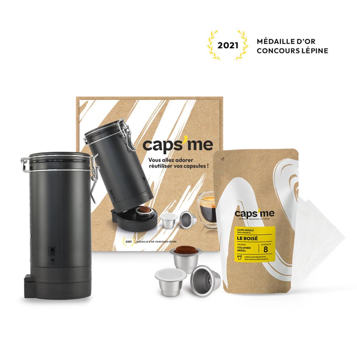 3770020085260 - Caps'me - Coffret réutilisables compatibles Nespresso