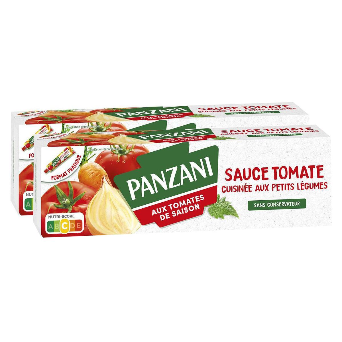 2050000405860 - Panzani - Sauce Tomate Cuisinée aux Petits Légumes