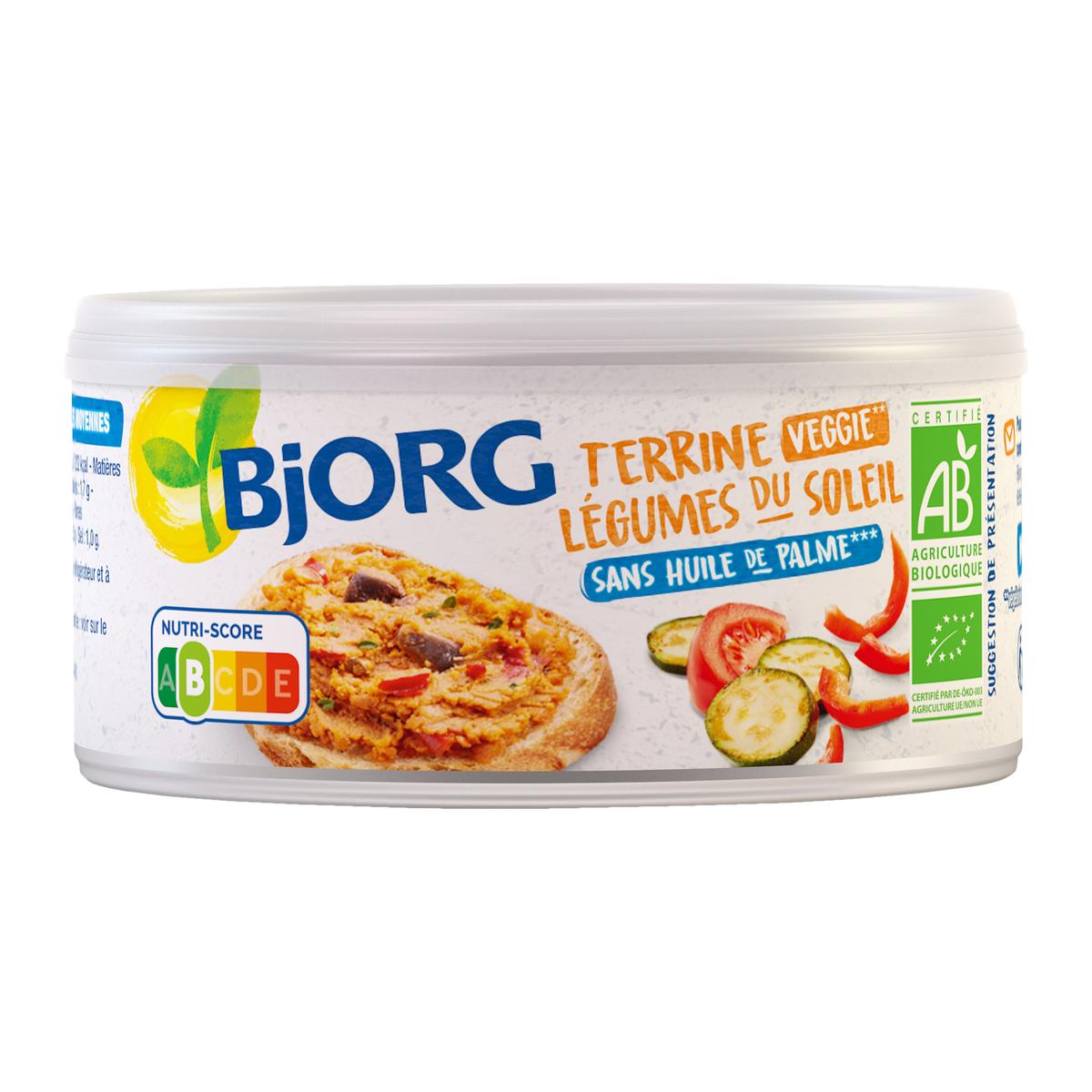 3229820788760 - Bjorg Veggie - Terrine Veggie Légumes du soleil Bio