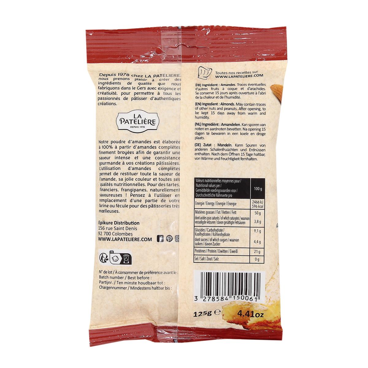 3278584150061 - La Patelière - Amandes complètes en Poudre