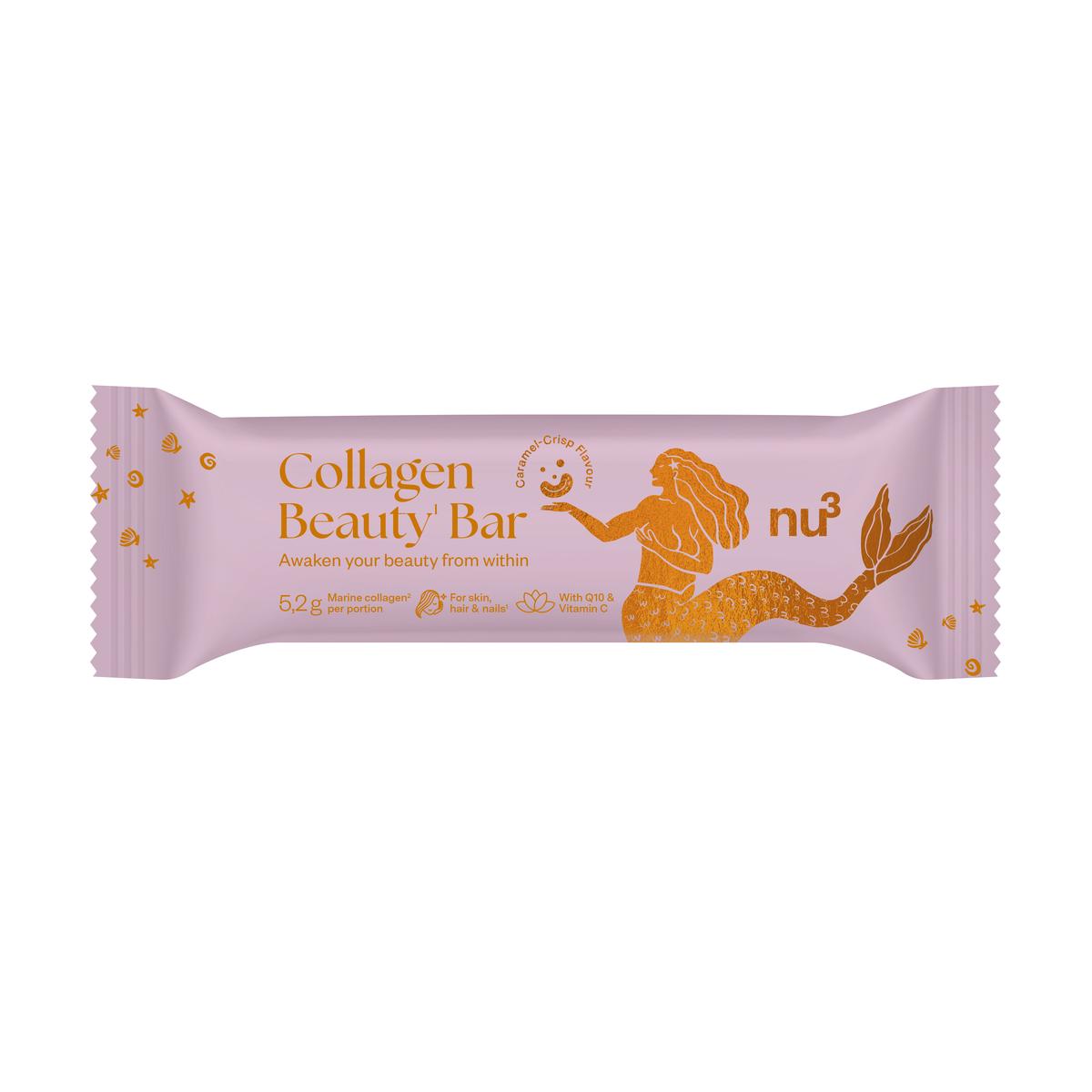 4262488950161 - NU3 - Barre Beauté au Collagène - Beauty Bar Collagène Caramel Croquant