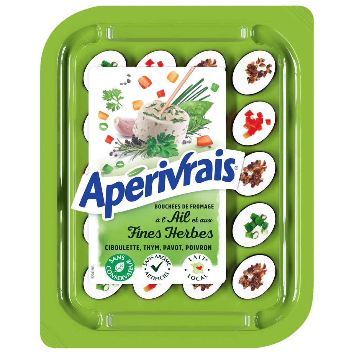3480341000261 - Apérivrais - Fromage Frais Ail et Fines Herbes