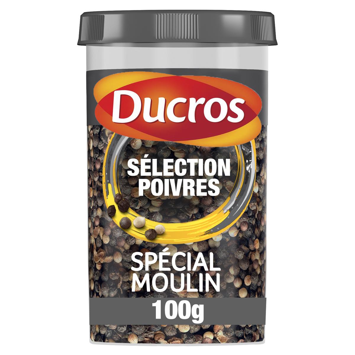Livraison à domicile Ducros Mélange de poivre spécial moulin, 100g