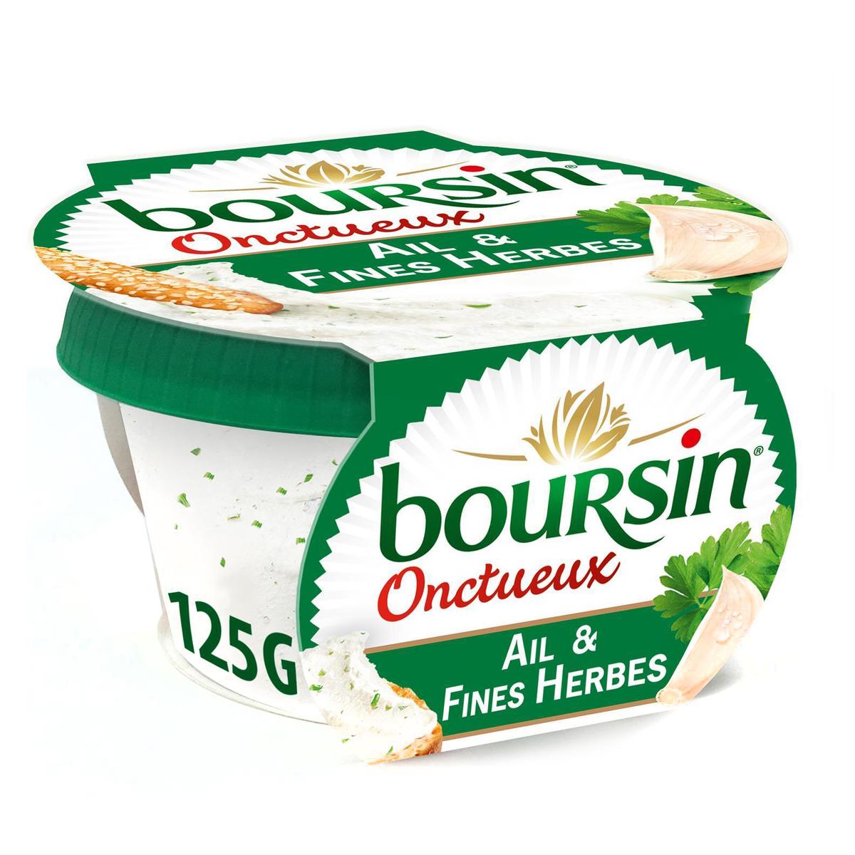 3073781091861 - Boursin - Boursin Onctueux Ail et Fines Herbes